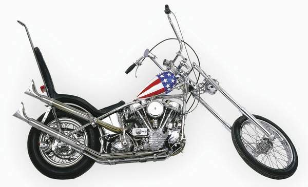 Harley Davidson Easy Rider Captain America Chopper